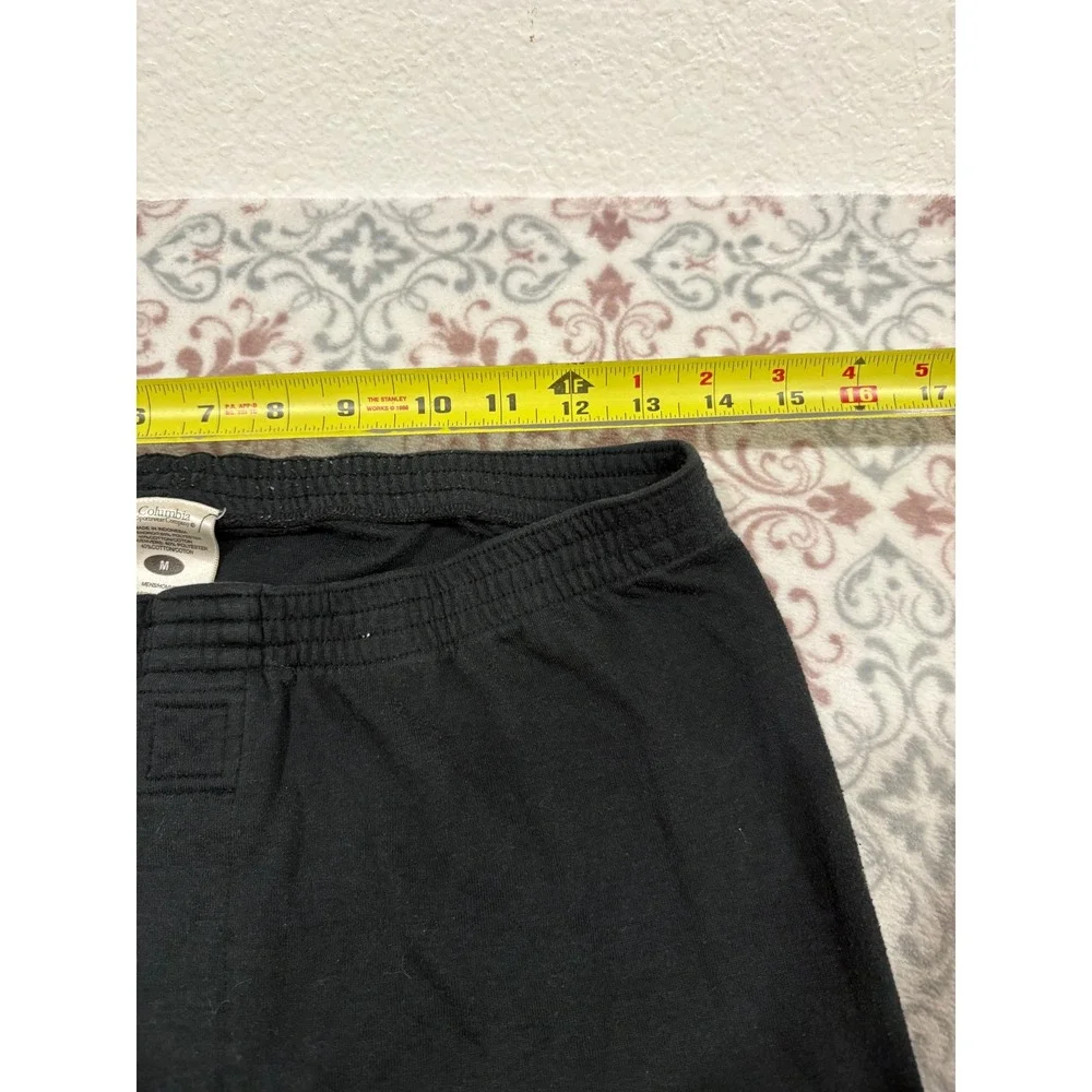 Columbia Sportswear Mens Black Thermal Base Layer Leggings Size Medium